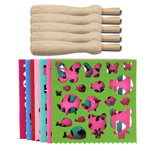 1Ensemble Ensemble Outils Feutrage Laine Kit Moulage DIY
