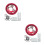 2Ensembles Rotatifs Acier Durable Vis Incluses Couleurs 8