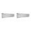 2Pièces Étanche Pour Échelle Pliante Grise Durable Pliable 4