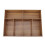 2Pièces Rangement Bois Multi-Grilles Organiseur 1