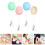 24Pièces Nettoyeurs Polyvalents Macaron Doux Pour Écran Lunettes 11