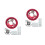 2Ensembles Rotatifs Acier Durable Vis Incluses Couleurs 7