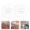 60Pièces Kit Transparent Perçage Anti-Tip Bébé 10
