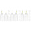 36Pièces Colle Plastique Transparent Embout Fin Usage DIY 6