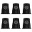 24Pièces Trou Son Guitare Noir ABS Protection Durable 3