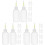 36Pièces Colle Plastique Transparent Embout Fin Usage DIY 4