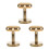 3Pièces Supports Main Courante Acier Inox Durable Maison 8