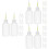 36Pièces Colle Plastique Transparent Embout Fin Usage DIY 8