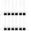 50Pièces Brosse Nettoyage Clavier Nylon Blanche Polyvalente Maison 1