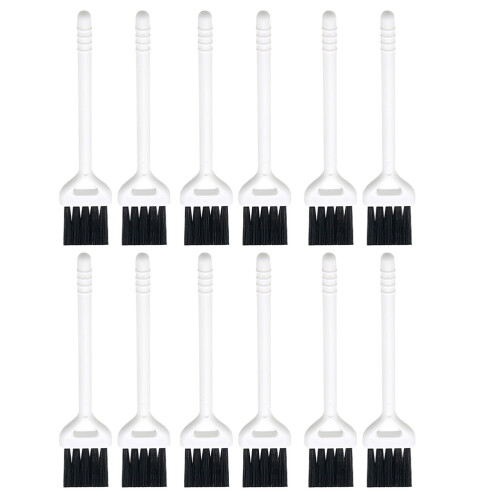 50Pièces Brosse Nettoyage Clavier Nylon Blanche Polyvalente Maison