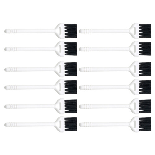 50Pièces Brosse Nettoyage Clavier Nylon Blanche Polyvalente Maison 1