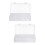 2Sets Practical White Plastic Bottle Container with 18 Compartments 7