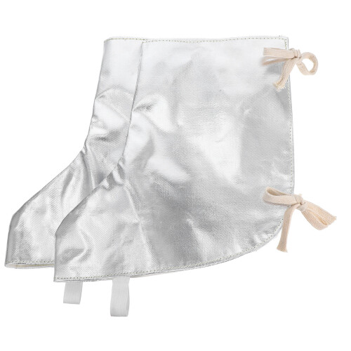 4Pairs Aluminum Foil Welding Shoe Protector Covers Silver Durable Use