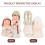 2Ensembles Figurines Résine Design Cartoon Pour Noël 6