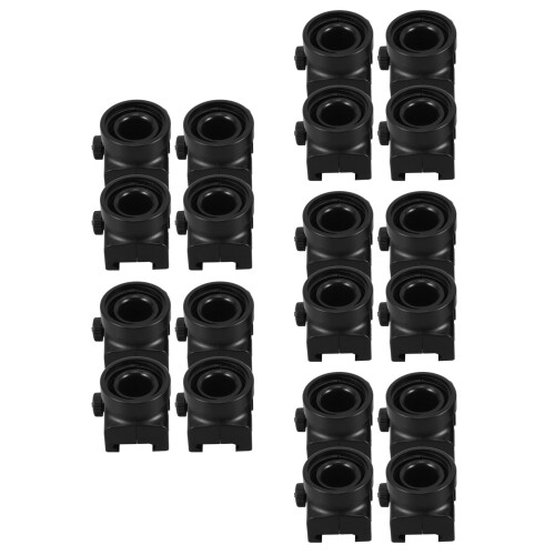 20Pièces Pièces De Rechange Noires Pour Accessoires Shooter 2