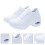 1Paire Chaussures Sport Respirantes Mesh Durable 6