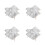 4Pairs Aluminum Foil Welding Shoe Protector Covers Silver Durable Use 9