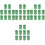 Laine Vert Pour Décoration Tapis DIY 3