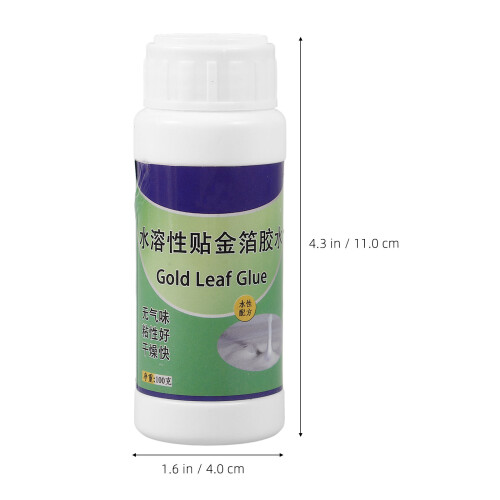 Colle Plastique Eau Pour Décoration Feuille D'or DIY 1