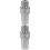 2Pièces Connecteurs Hydrauliques Vite- Acier Carbone Argenté 6