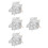4Pairs Aluminum Foil Welding Shoe Protector Covers Silver Durable Use 3
