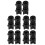 20Pièces Pièces De Rechange Noires Pour Accessoires Shooter 8