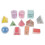 16Pièces Formes Plastique Géométriques Multicolores Jeu Éducatif 3