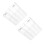 2Pièces Boîte De Rangement Transparente Pour Voitures Miniatures 1:64 9