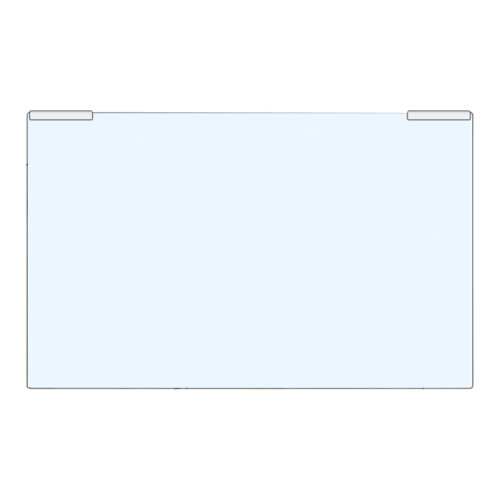2Pièces Couverture Écran Transparente Anti- Pour TV Et Pièce