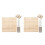 2Ensembles Planches De Blocage Robustes Pour Tricot Crochet Khaki 6