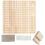 2Ensembles Planches De Blocage Robustes Pour Tricot Crochet Khaki 1