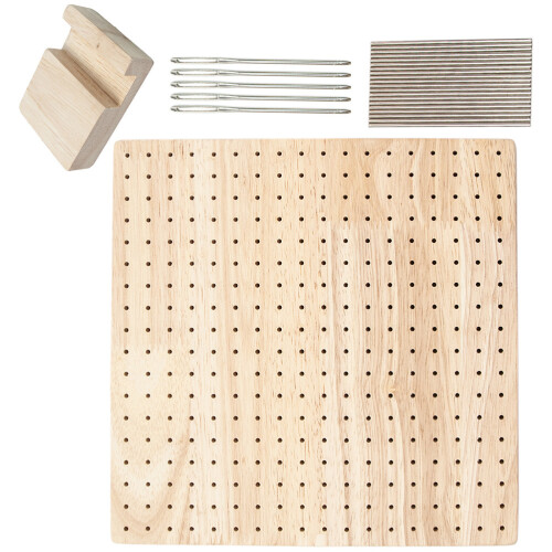 2Ensembles Planches De Blocage Robustes Pour Tricot Crochet Khaki 1