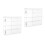 2Pièces Boîte De Rangement Transparente Pour Voitures Miniatures 1:64 4