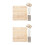 2Ensembles Planches De Blocage Robustes Pour Tricot Crochet Khaki 7