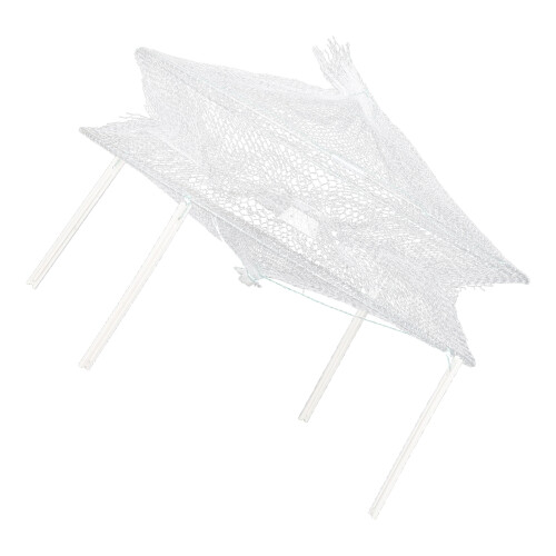 4Pièces Réseau De Nylon Acier Inoxidable Transportable