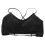 3Pièces Camisole Spaghetti Coton Noir Soutien 1