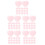150Pièces Perles Quartz Rose Accessoires DIY 5