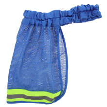 3Pièces Ecran Solaire Casque Bleu Léger Polyester Confortable Col Long
