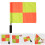 8Pièces Drapeaux Arbitre Football Polyester 11