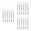 18Pièces Positionnement Sourcils Tattoo Portable 8