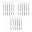 18Pièces Positionnement Sourcils Tattoo Portable 5