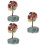 3Pièces Arbre Cristal Artisanat Élégant Ornement Table 8