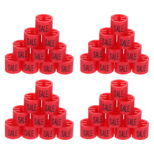 200Pièces Clips En Plastique Rouge Pour Organisation Vêtements