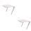2Pièces Rack De Rangement Multifonction Pour Écran Pièce Bureau 6