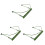 3Pièces Collier Harmonica 24 Trous Vert Robuste Et Ajustable 2