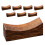 32Pièces Porte-Baguettes Bois Lavable - 2