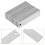 90Pièces Étiquettes Rectangle Acier Inoxydable Pour Gravure 11
