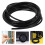 4Pièces Tuyau Silicone Noir Flexible Pour Usage Brassage 11