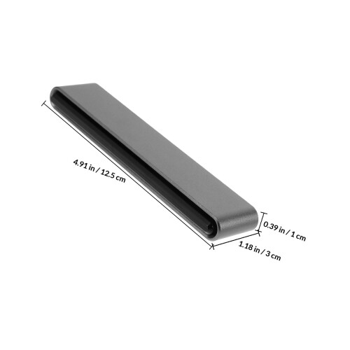 1Ensemble Plaque Double Contact Aluminium Gris Pratique 1