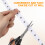 4Ensembles Kit Bandes À Pressions Pour Accessoires Couture 11